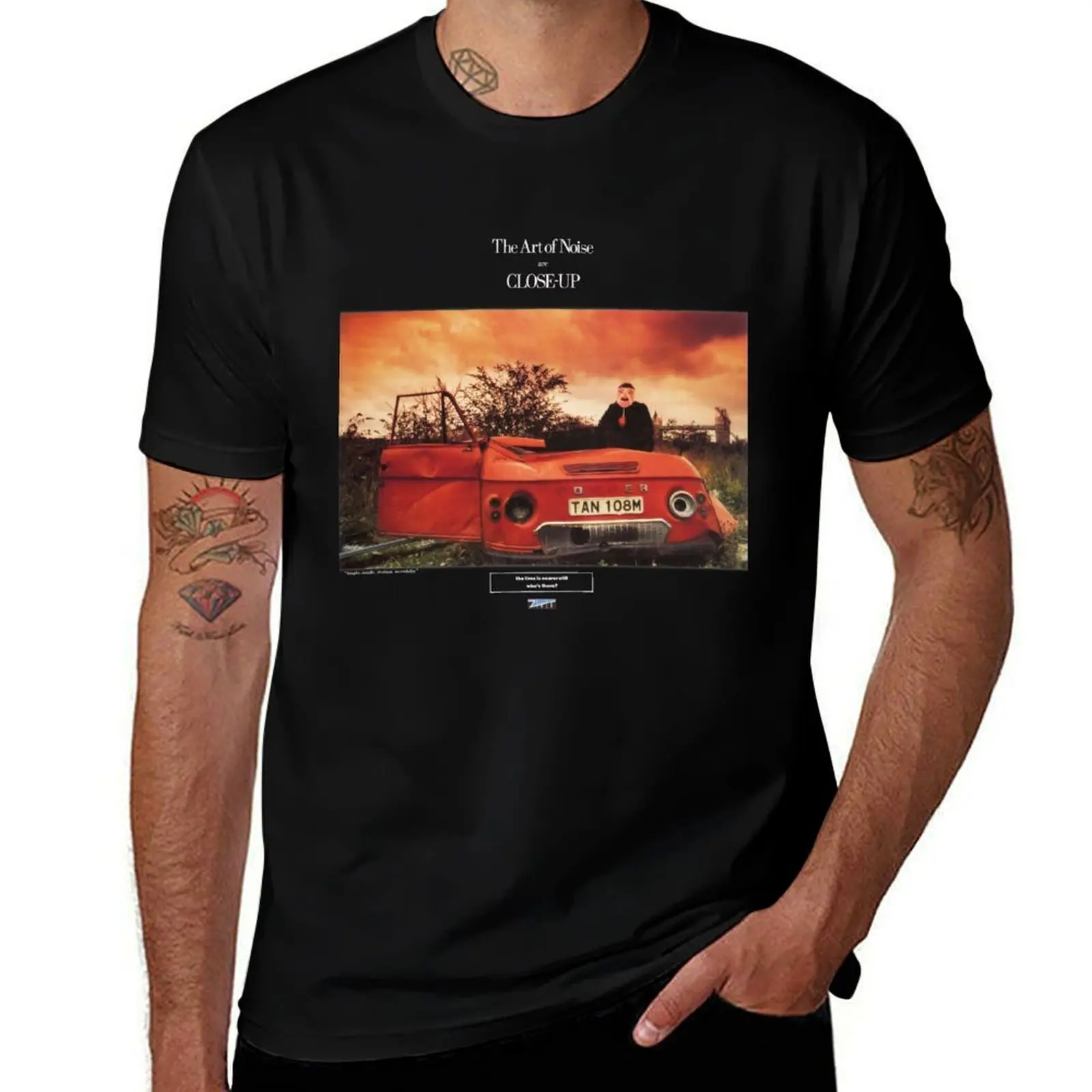 ART OF NOISE - CLOSE UP T-Shirt Creative Graphic Tee Shirt T-Shirt