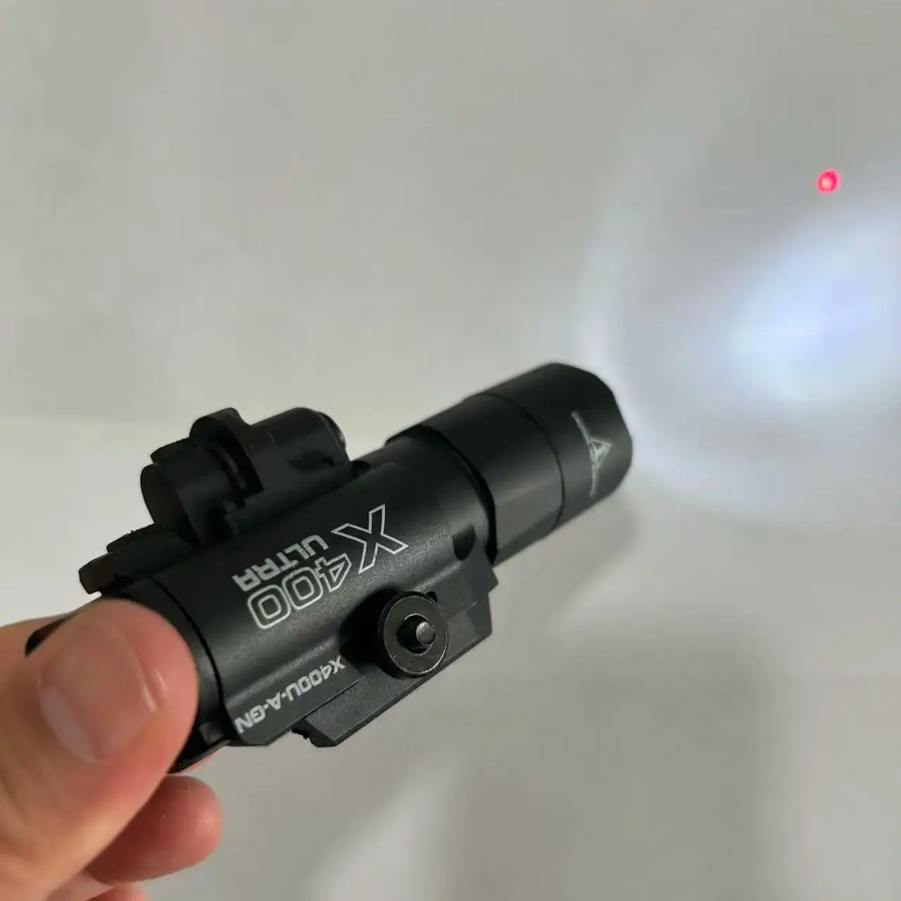 

Nylon X400 Red Laser Hanging Light Cannot adjust Laser for 20mm Rail
