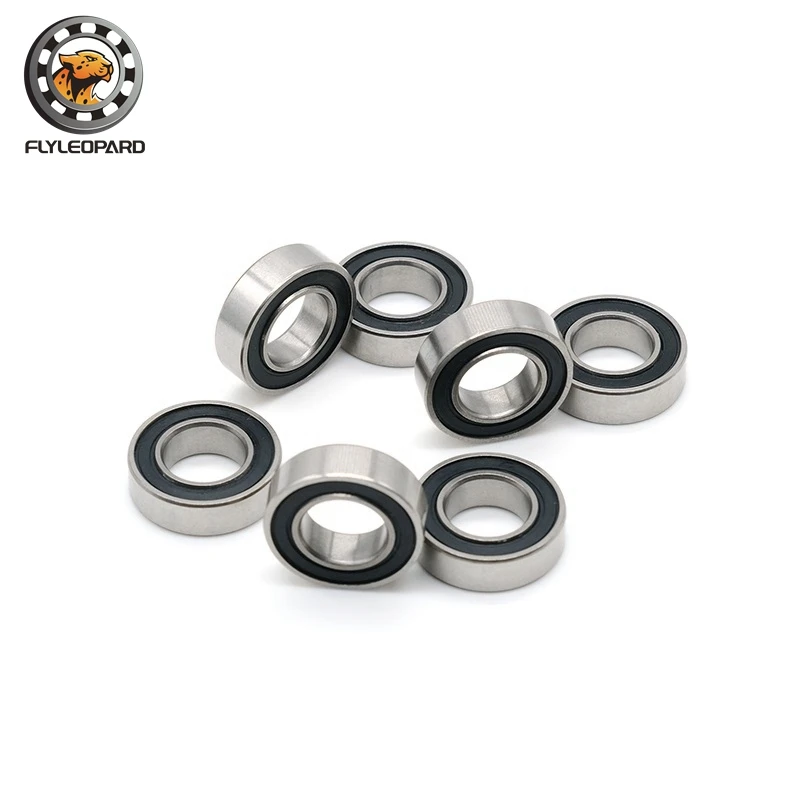 2PCS 63800RS Bearing 10*19*7mm Bicycle Suspension Pivot Repair Parts Ball Bearings 63800-2RS 3800 2RS 63800