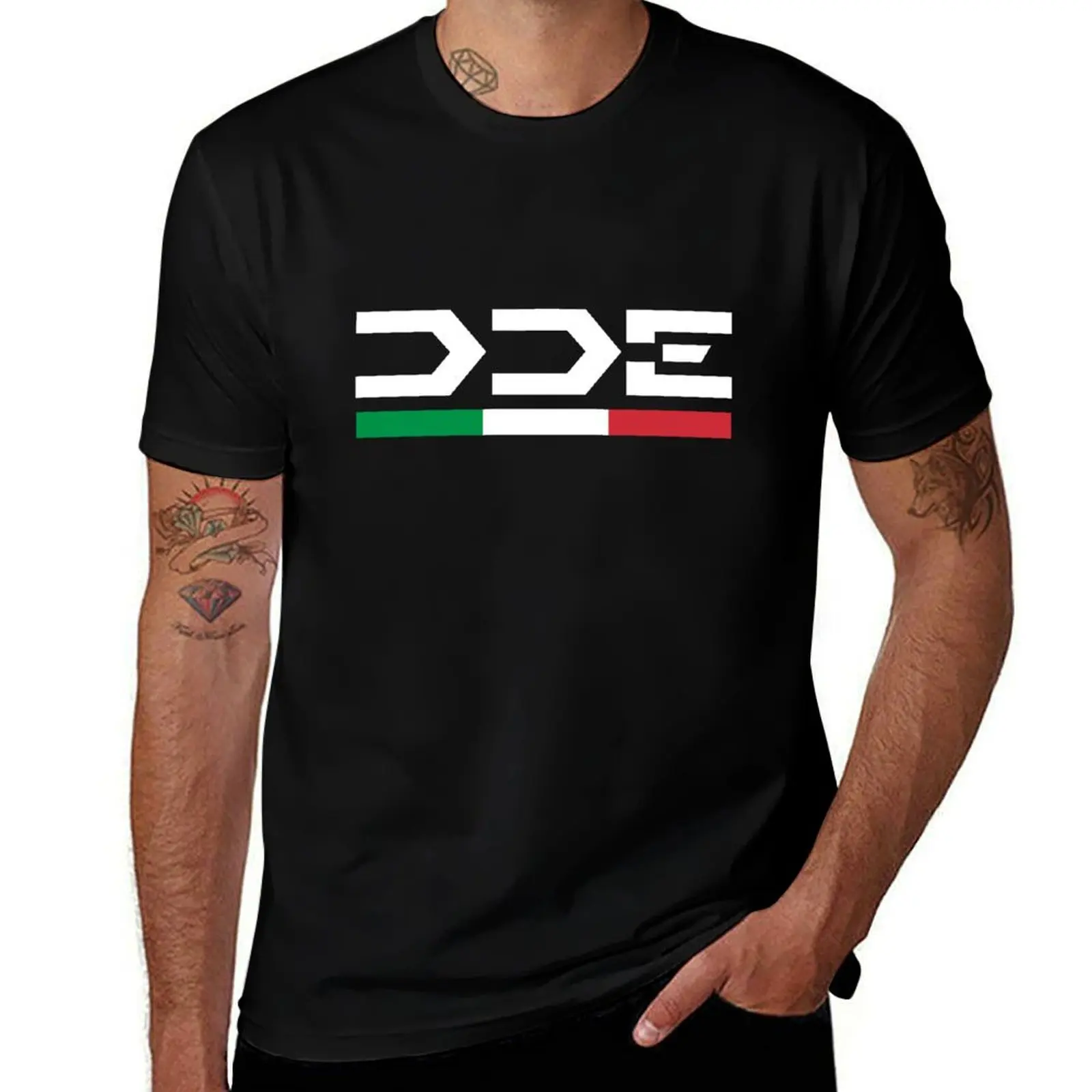 Dde Merch DDE ITA T-Shirt man t shirt vintage graphic tee cotton graphic tees street wear anime shirts men