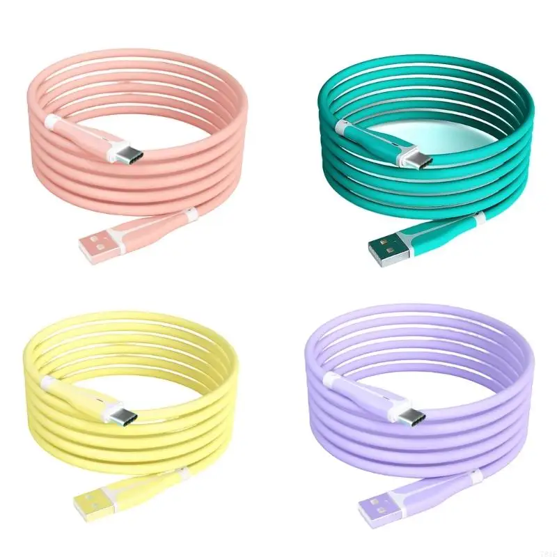 781E 3.28ft/1m 3A Super Fast Charging Cable Data Line with Light Quick Phone Cord