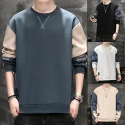 Spring Fall Men's Sweatshirt Male Casual Lightweight Harajuku Sweatshirts Hoodie Streetwear Fashion Baggy Tops