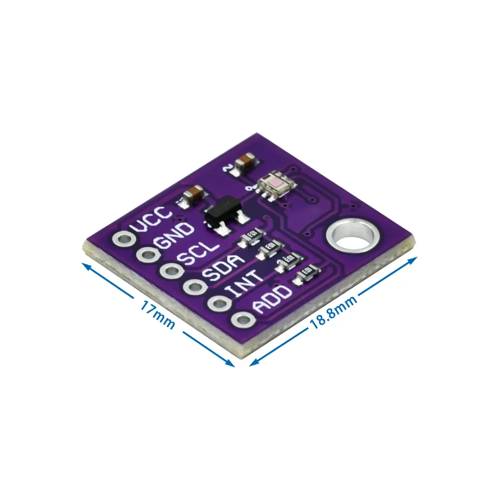 OPT3001 Ambient Light Sensor Module I2C IIC Interface Human Eye Measurement Light Intensity Single Chip Illuminance Meter