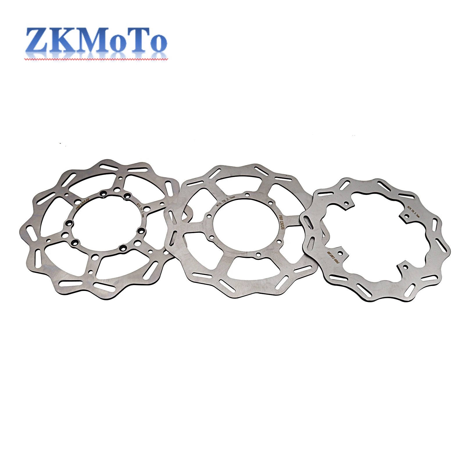 270mm 260mm 240mm Front Rear Brake Disc Rotor For Honda CRF250X CRF450X 2004-2021 CRF250R CRF450R 2002-2021 CRF250RX CRF450RX