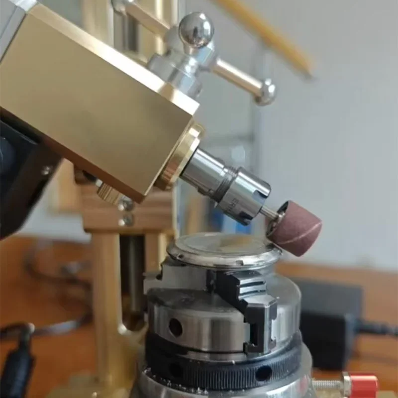 Watch Repair Tool Drill/Milling Combination Machine—ER11 High-Precision Drilling, Three-Jaw Chuck, Compatible with CNC