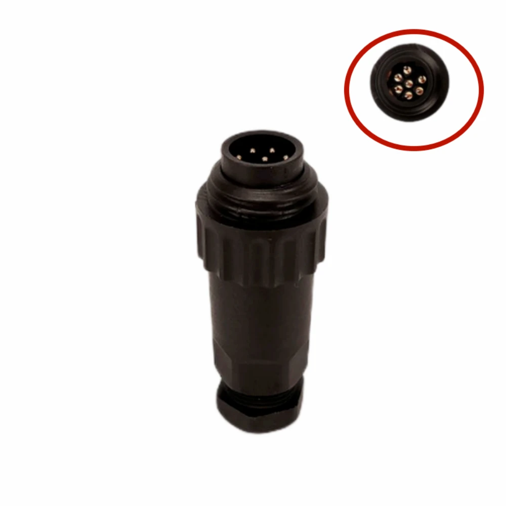 

7 Pins cable connector / connection For Gema Optistar control unit and Optiselect gun cable PG7 200 085 / 1001179