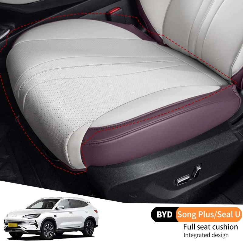 

For Byd Song Plus Seal u Dmi EV 2020-2025 Car Full Seat Cover Cushion Waterproof Anti-dirty Protector Pad Scratch Wear resistan
