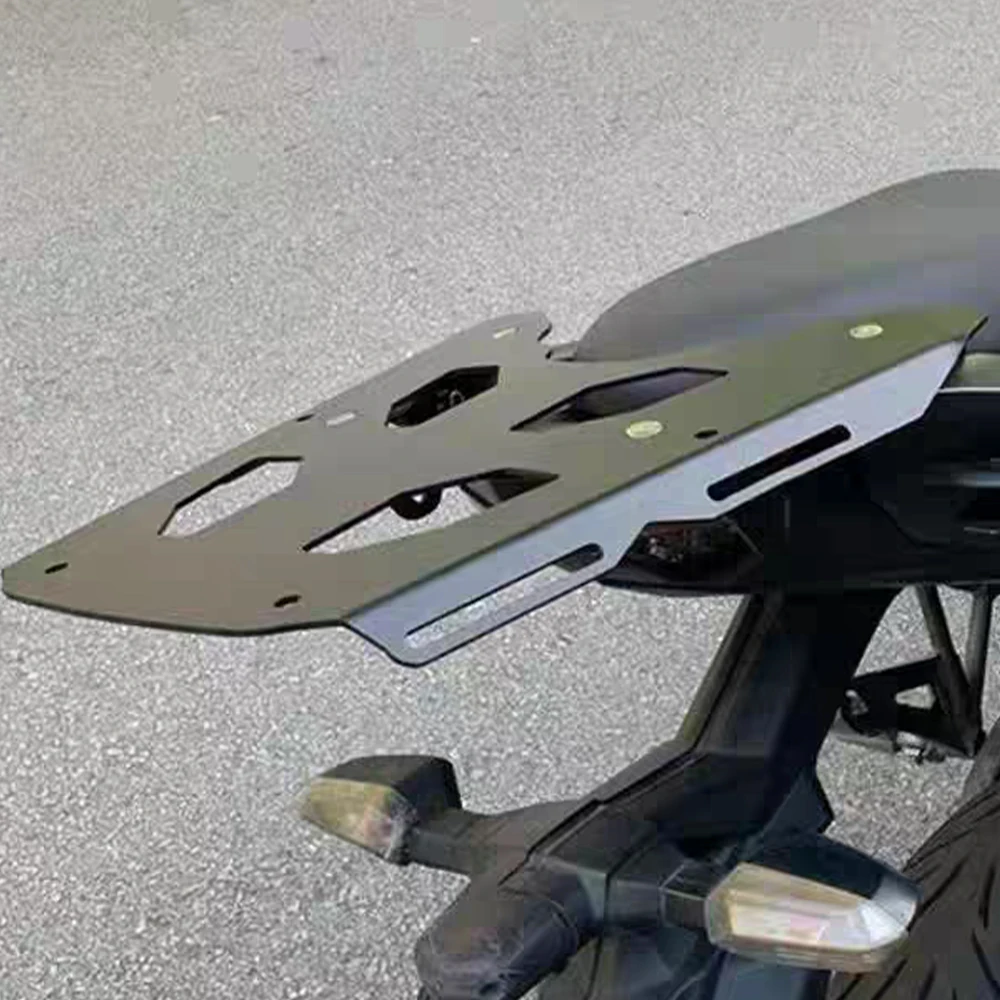 Motorcycle Parts Rear Enlargement Tail Rack Suitcase Luggage Carrier Board Shelf Bracket For Kawasaki Versys650 2015-2023 Moto
