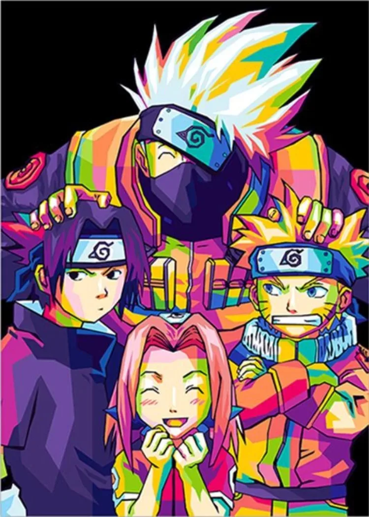 

1000 PCS Puzzles for Adults Anime Naruto Jigsaw Puzzles Educational Games Colorful Puzzles Gifts Home Decor The gift for friend
