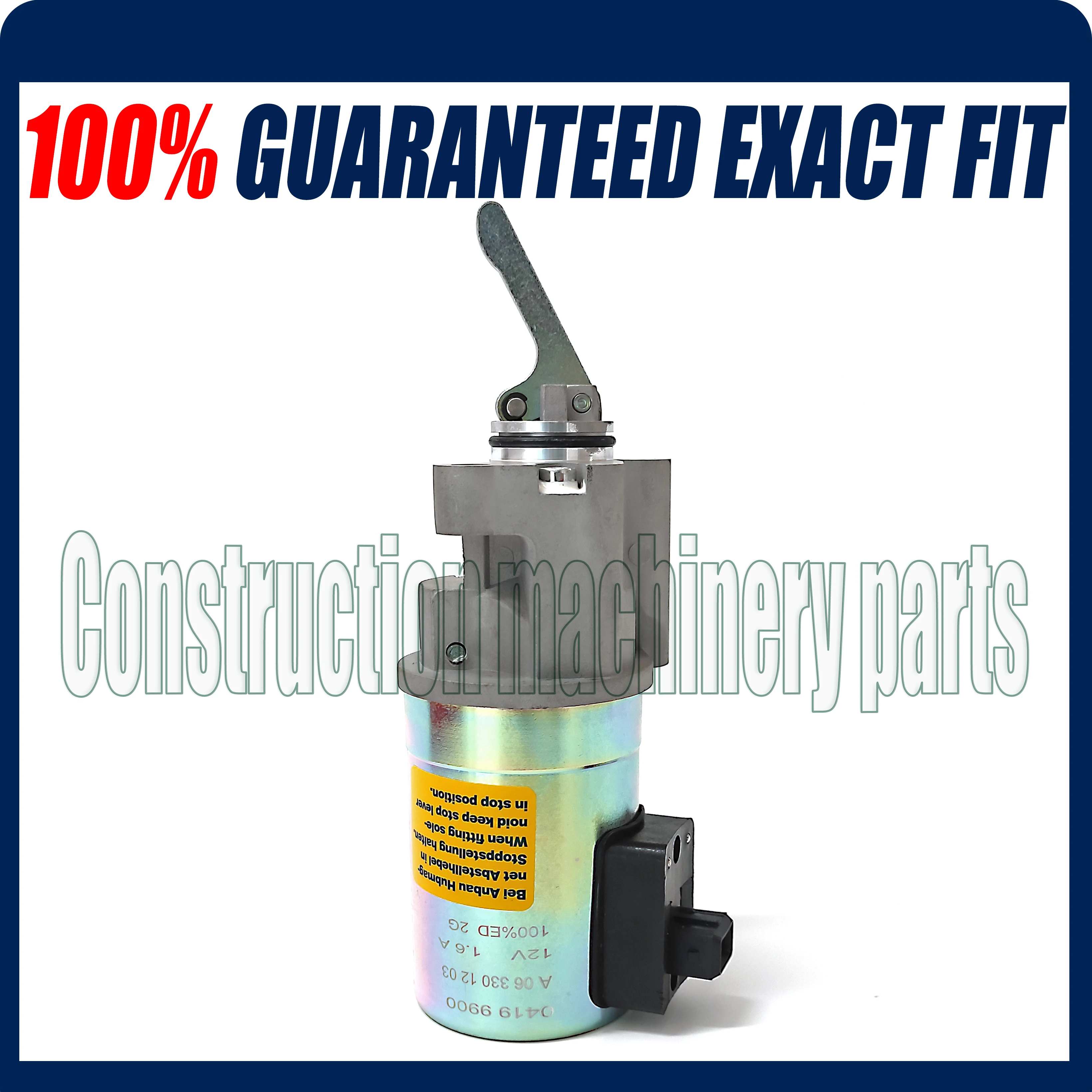 Fast free shipping, Fuel Shutdown Solenoid Valve for DEUTZ ENGINE 1012 12V 0419 9900 04199900