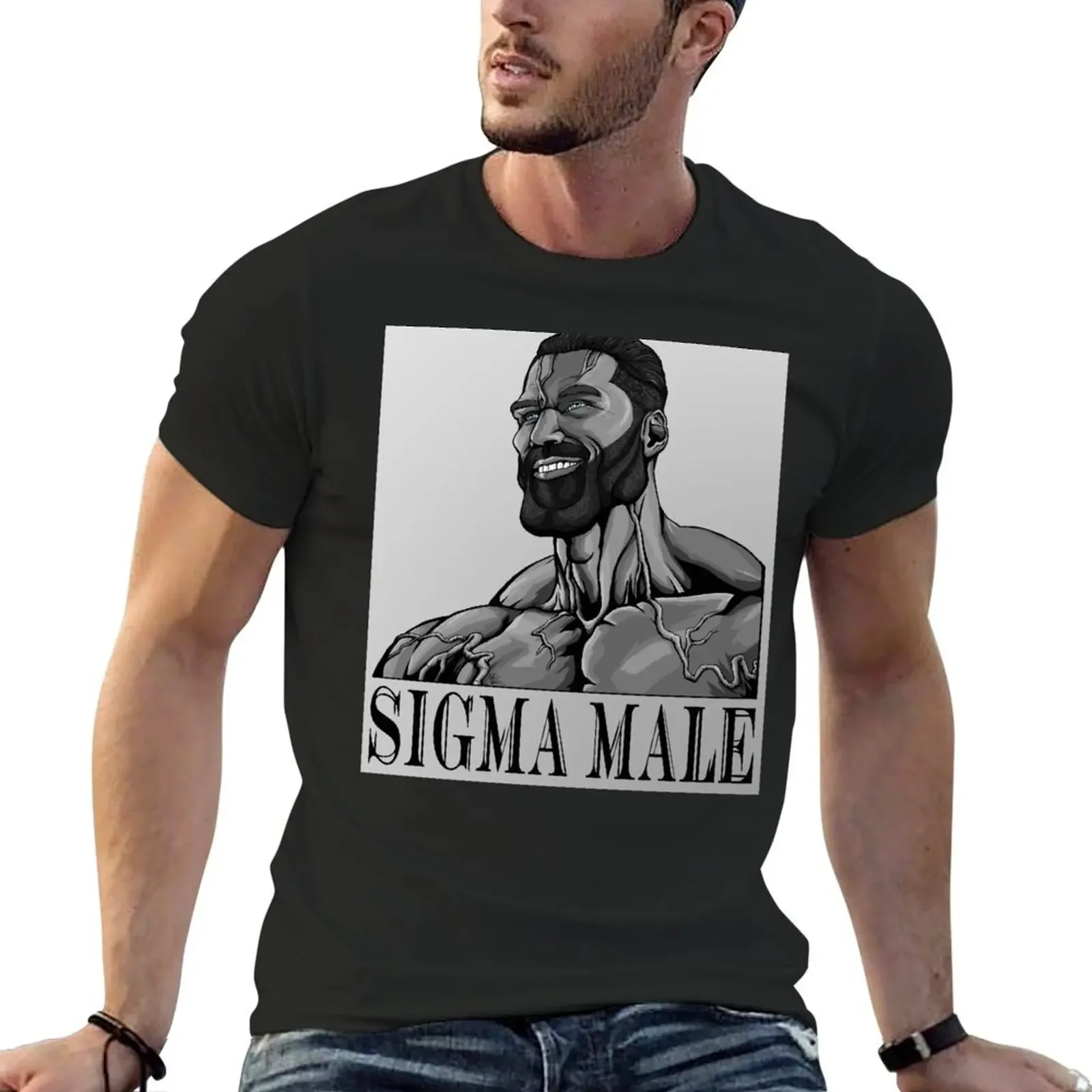 SIGMA MALE T-Shirt fashion shirts street wear Men's t-shirts