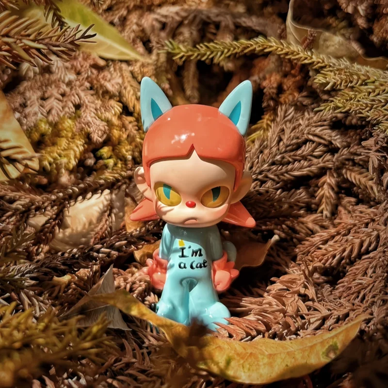 

Genuine Zsiga Angry Me Break Through The Soil Action Figure Display Card I Am A Cat Guardian Trendy Toys Good Toy Customization