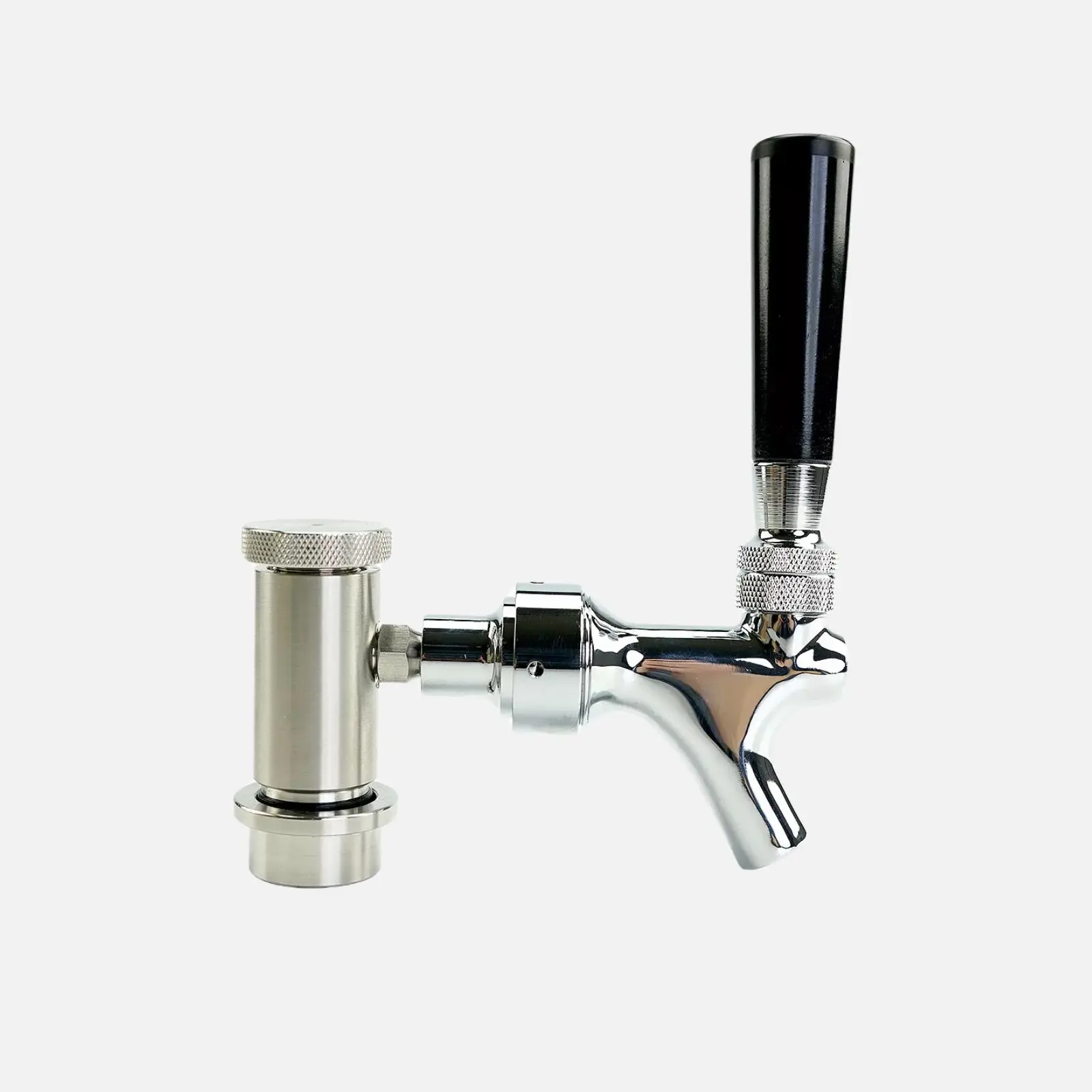 Ball Lock Flow Control Disconnect With Craft Beer Tap Faucet Kit Keg Kegerator