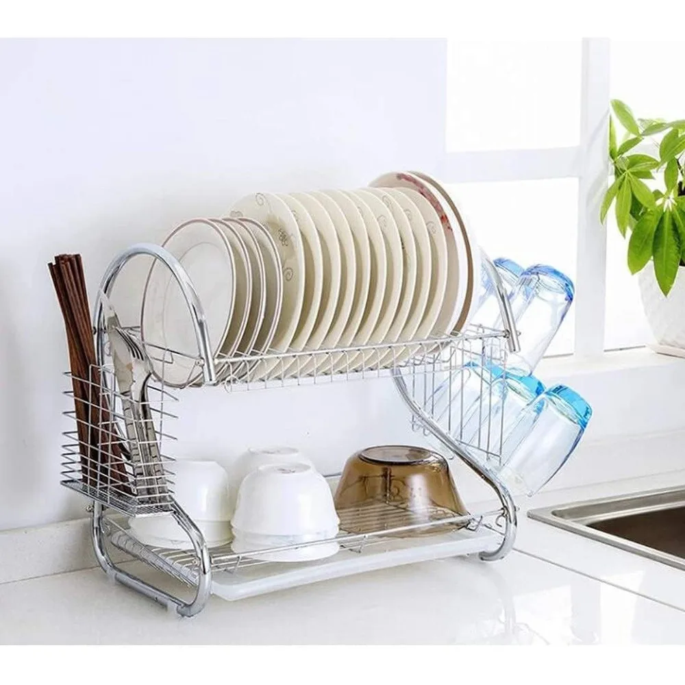 

Сушилка для посуды на кухонной раковине для хранения посуды и посуды