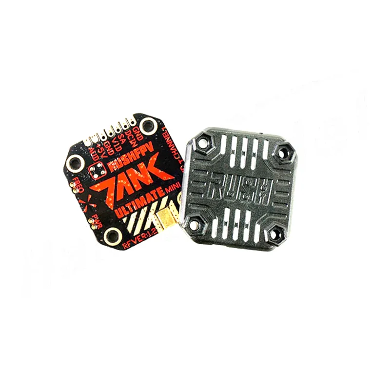 

RUSH TANK Ultimate MINI 5.8GHz 48CH RaceBand 0/25/200/500/800mW Switchable 20x20 Stackable FPV Transmitter VTX for RC Drone