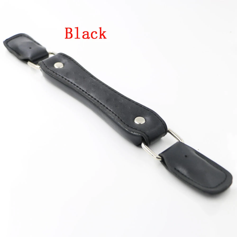 Luggage Handle Strap PU Leather Flexible Pull Handle Grip Replacement for Case Handle DIY Travel Suitcase Bag Making Accessory