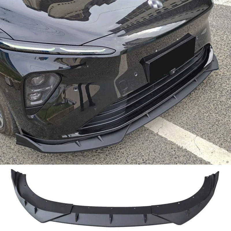 

Splitter for NIO ET7 Front Skirts Bumper Spoiler 2022 to 2023 Glossy Black Body Kit Accessories