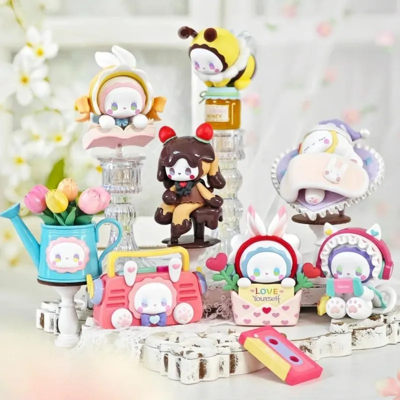 إيما سيكريت فورست لوف الدوبامين سلسلة صندوق أعمى لطيف إيما عمل الشكل دمية Kawaii صندوق غامض مفاجأة حقيبة هدية عيد ميلاد لعبة