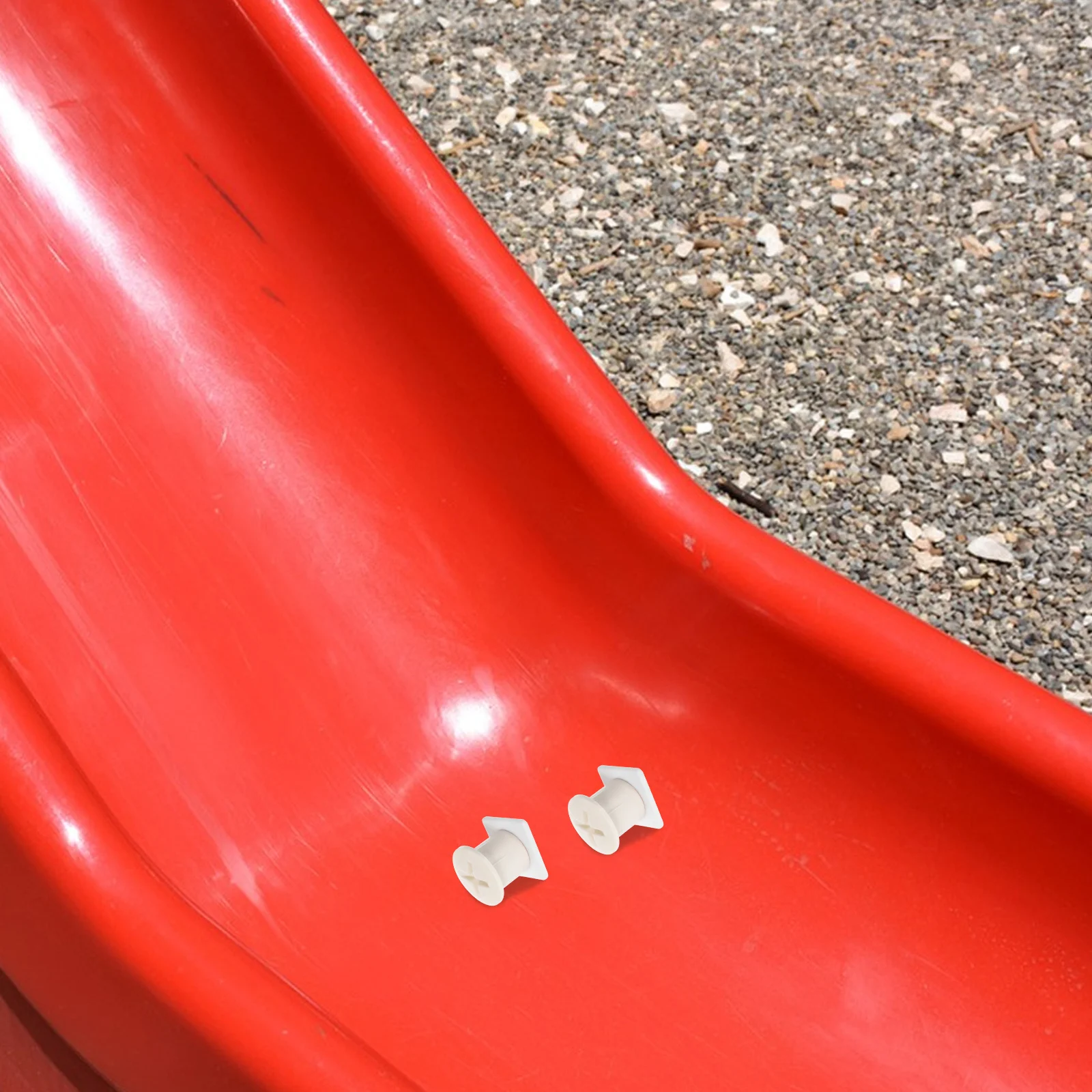 

8pcs Slide Fixing Screw Caps Plastic Kids Slide Replacement Covers Weather Resistant Durable Outdoor Playground Equipment