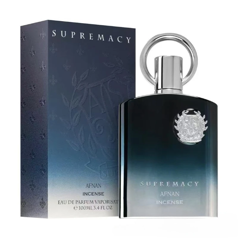 AFNAN Supremacy Incense Parfum 100ml Eau De Parfum Langdurige Luxe Geur Spray Warm Diep Rokerig Rijk Intens Elegant_voghion.com