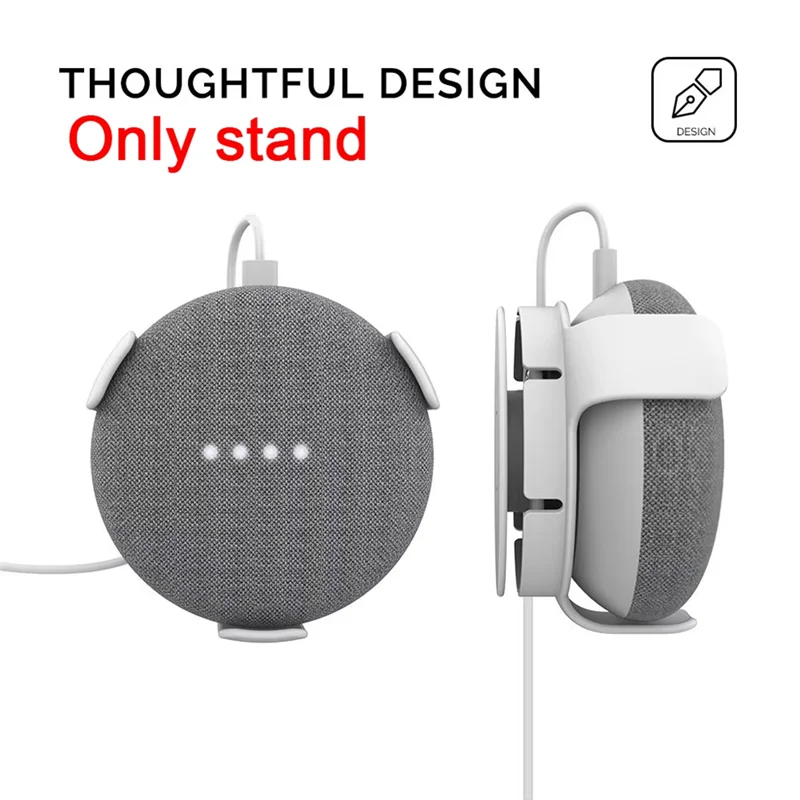 ABFM-для Google Home Мини Настенный кронштейн-держатель для Google Home Мини-умный динамик Шнур управления Вешалка для хранения