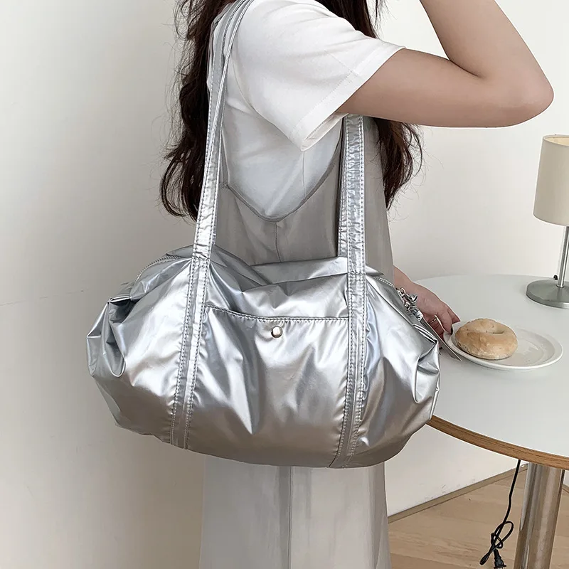 

Women Shoulder Bag Crossbody Fashion Messenger Casual Summer New Tote Simple Large Capacity Design Nylon Commuting Versatile