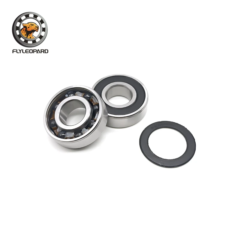 1PC 6204 Hybrydowe łożysko ceramiczne 20*47*14 mm ABEC-7 Przemysłowe wrzeciono silnikowe 6204RS Hybrydy Si3N4 Łożyska kulkowe 6204RS