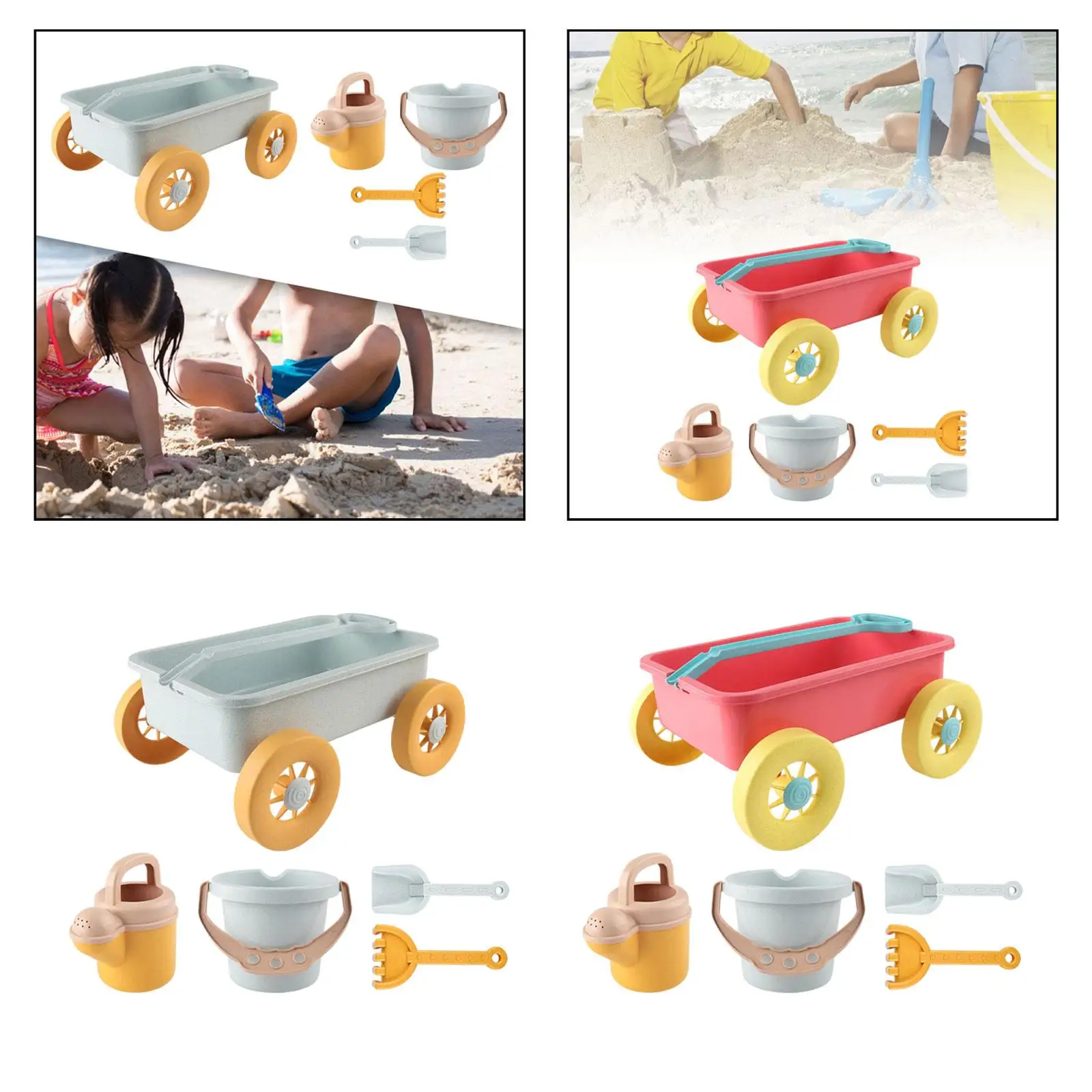 5-delig kinderspeelgoed Strandspel Speelgoed Tuingereedschap Outdoor-activiteiten Strand