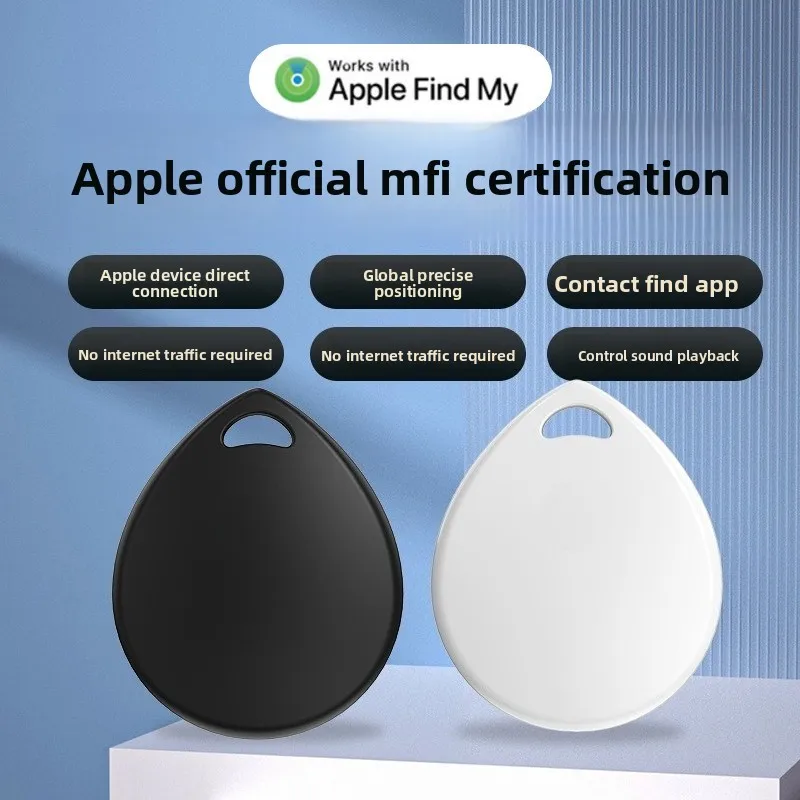 CD AirTag Anti-Loss Device Work with IOS Cat & Dog GPS Tracker Pet Locator for Anti Lost Find My Global Positioning