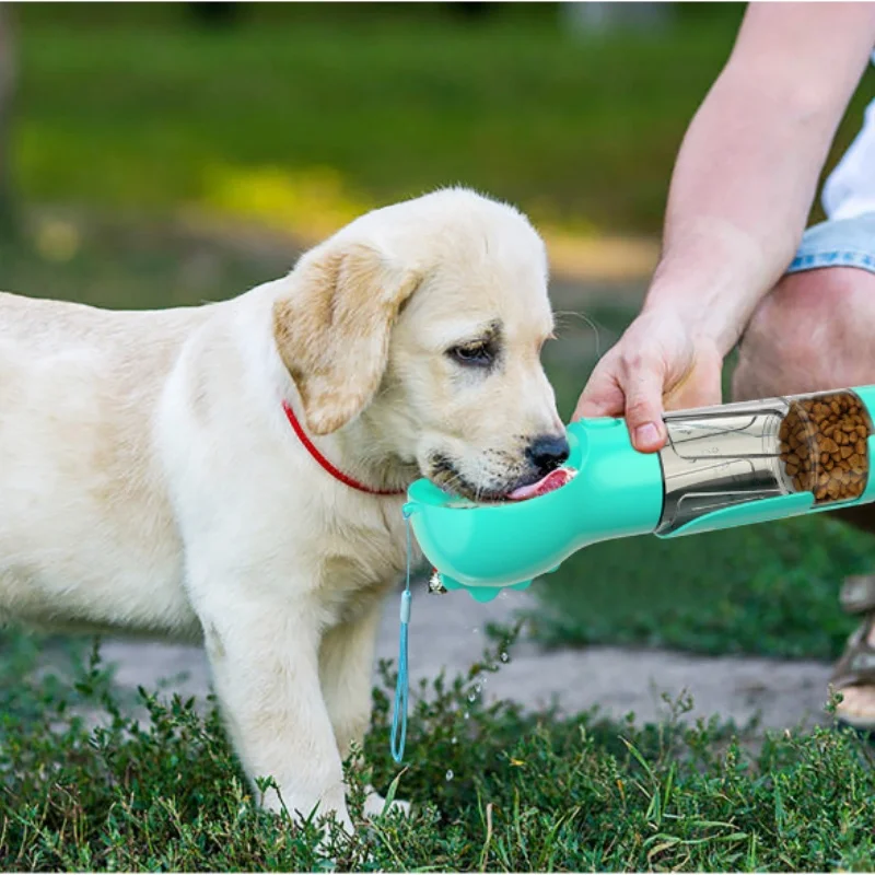 

Outdoor Travel Pet Water Bottle Portable Dog Cat Drinking Bowl Water Dispenser Feeder With Shovel For All Pets
