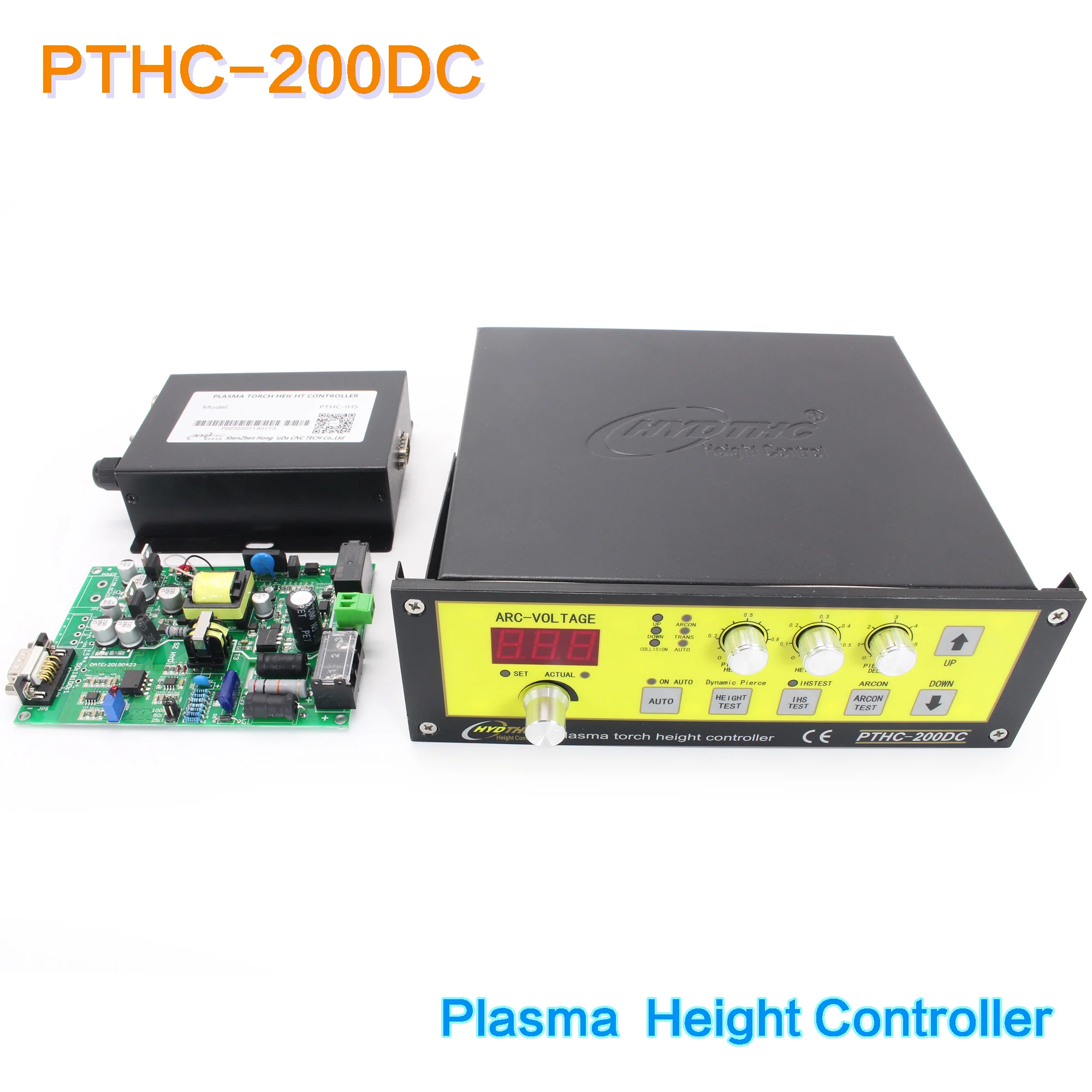 Arc Voltage Plasma Torch Height Controller PTHC-200DC For plasma cutter Machine CNC