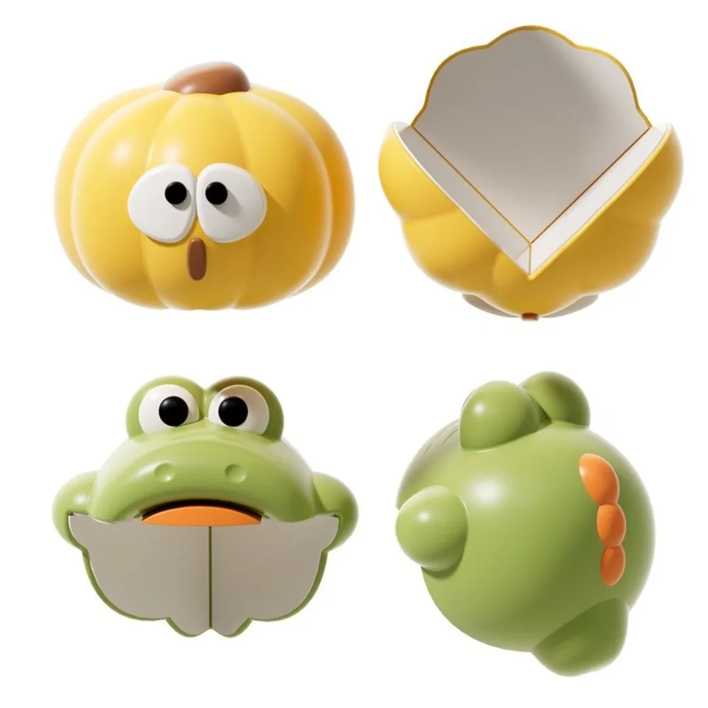 

4pcs Soft Silicone Table Corner Cover Cute Anti-collision Furniture Edge Guard Crocodile Pumpkin Desk Edge Protector for Kids