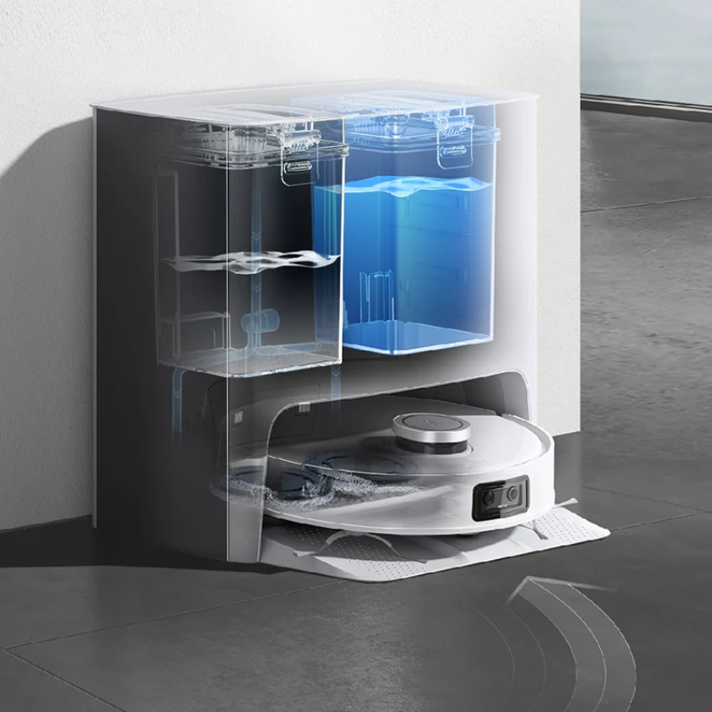 [New product] ECOVACS T10TURBO sweeping robot intelligent home full-automatic sweeping, dragging, washing and drying machine