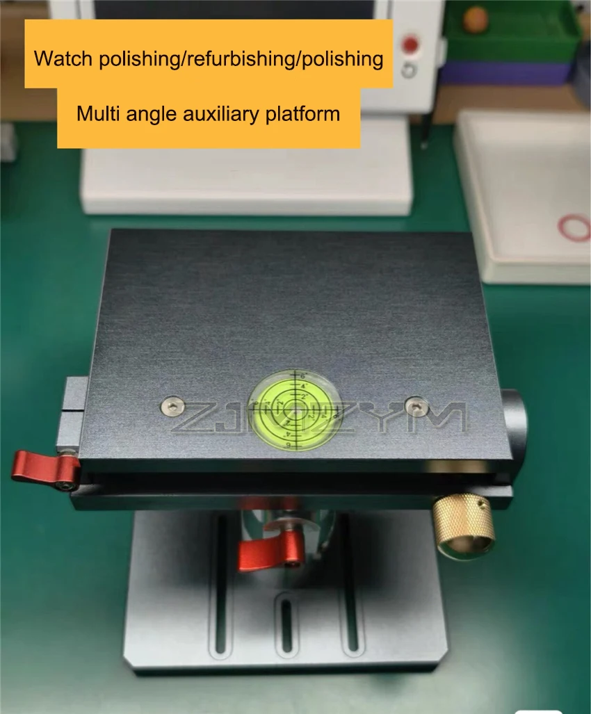 Watchmaker's Tools Watch Case Polishing Support Platform,Watch Accessories Polishing/Refurbishing/Fixed-Angle Polishing Platform