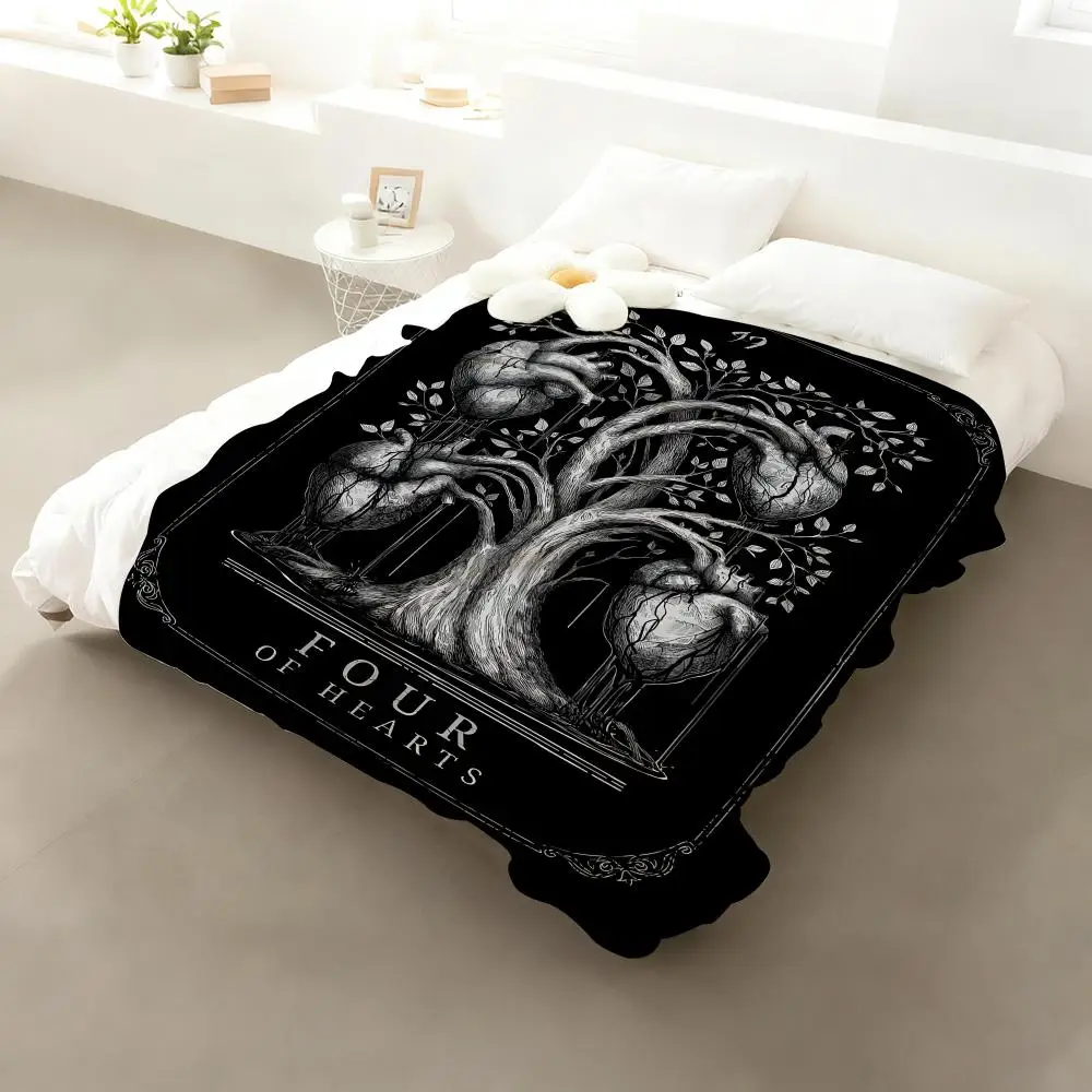 H-Hunt S-Showdown Metal Sign Game Throw Flanella Soffice coperta morbida Calda pelle-friendly per divano letto Ufficio Pisolino invernale