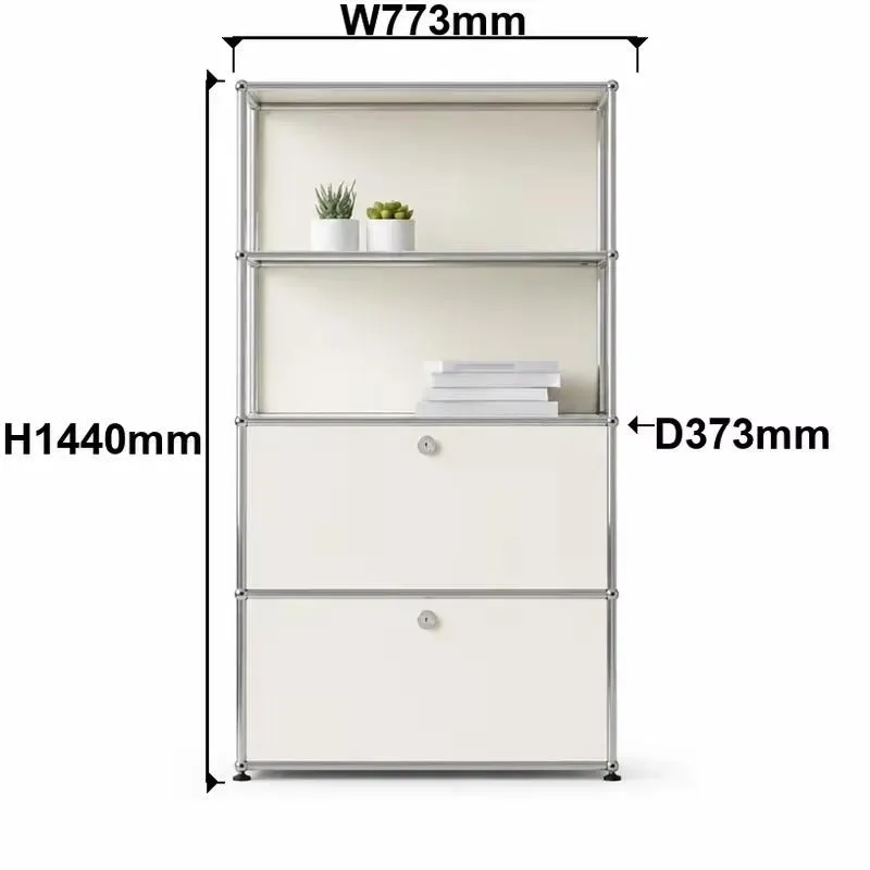 for Modular lockers, ruby-colored metal shelves, living room and office bookcases, steel environmentally friendly custom