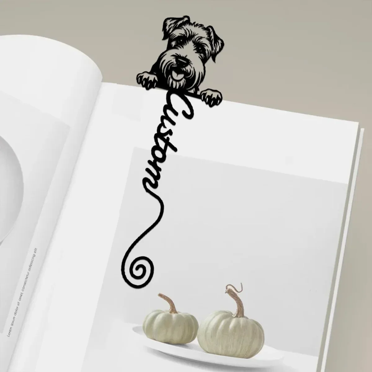 Excite Dog Lovers and Bookworms! This Custom Sealyham Terrier Bookmark Is A Back-to-school or Teacher Gift, Brimming with Charm