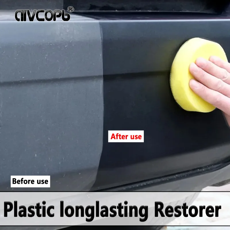 

Car Plastic Restorer Back To Black Gloss Car Cleaning Products Car Polish And Repair Coating Renovator For Auto Detailing