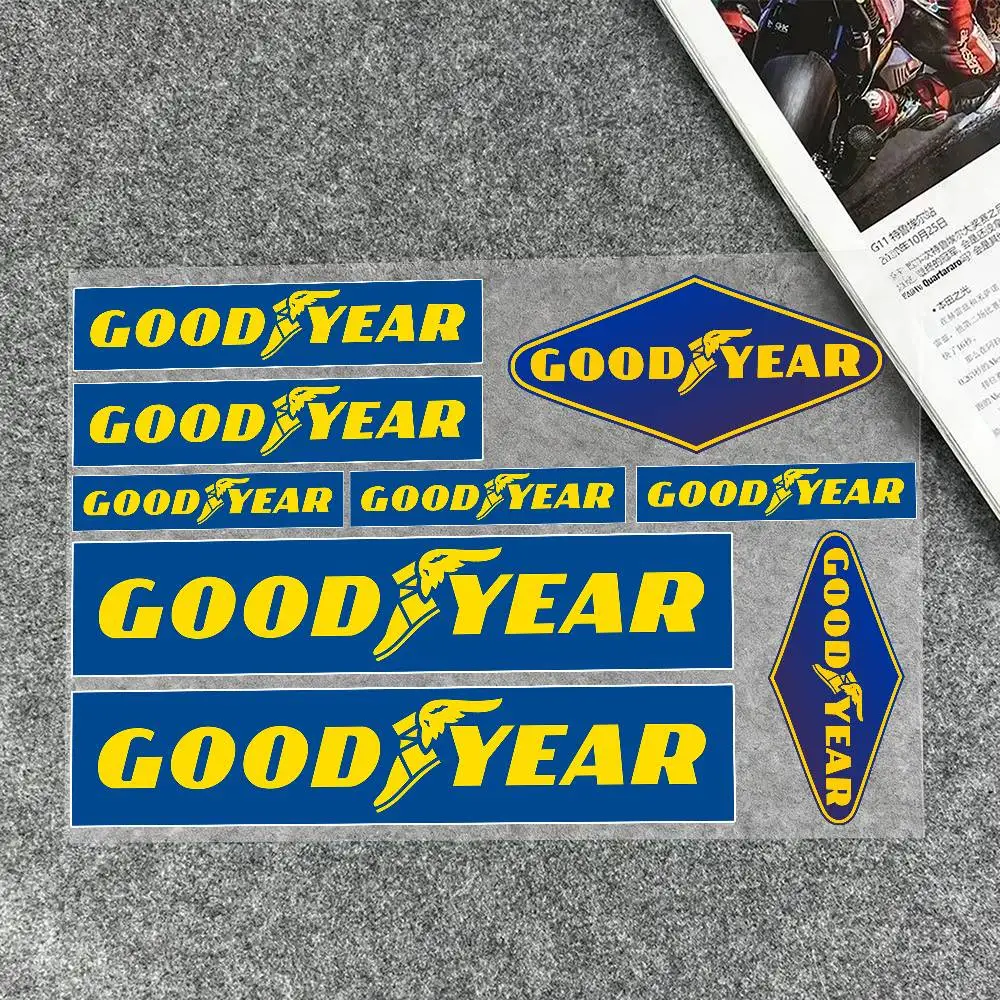 Stickers Moto Sticker Auto Body Bumper Windows Motorcycle Laptop Walls Vinyl Decal Car Tuning Accessories For G-GOODYEAR