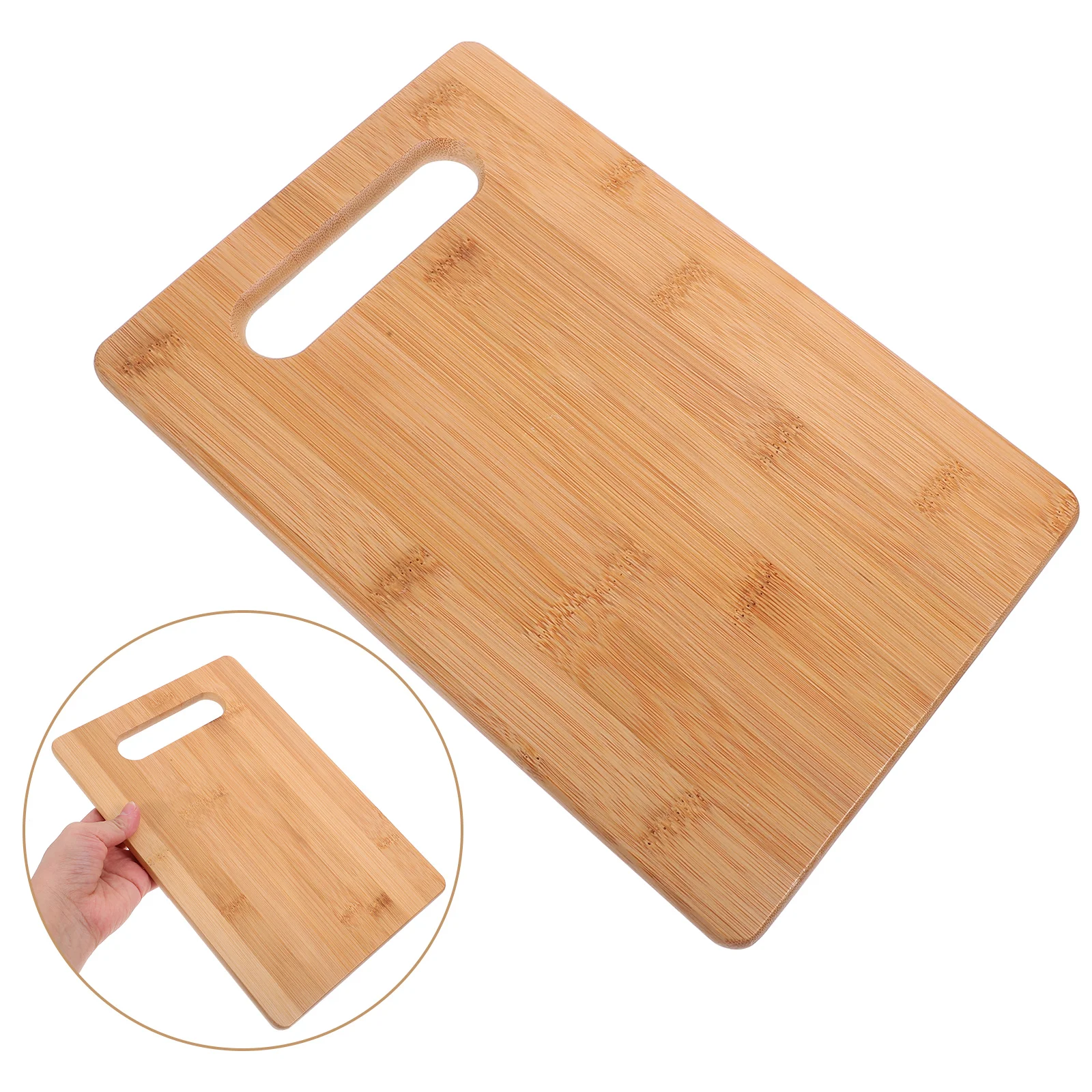 

Bamboo Cutting Board Home Kitchen Household Boards for Decorative Chopping Small