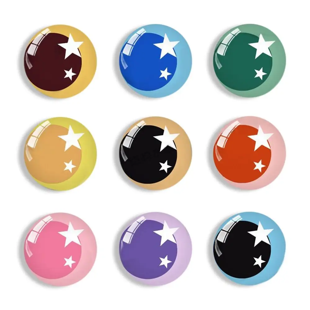 20pcs/10pairs New 6mm-20mm Eyes Crafts Eyes Crystal Plastic Puppet Crystal Eyes Glitter Crystal Eyes DIY Doll Accessories