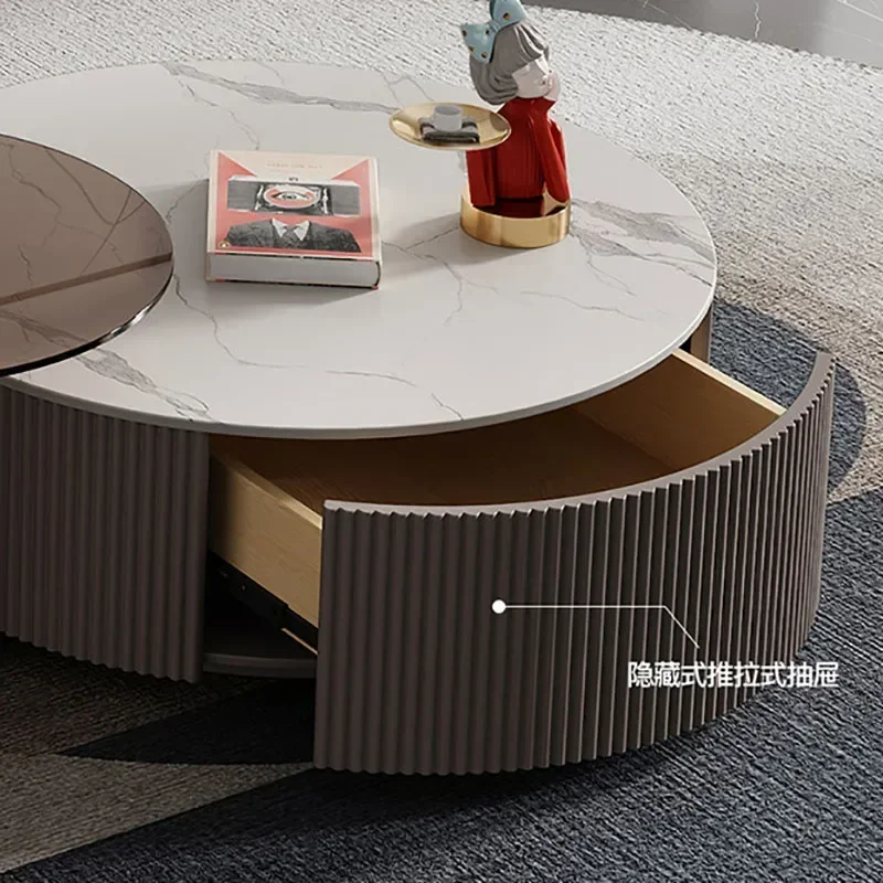 

TV Cabinet Unit Storage Simple Modern Living Room Italian Small Apartment Coffee Table