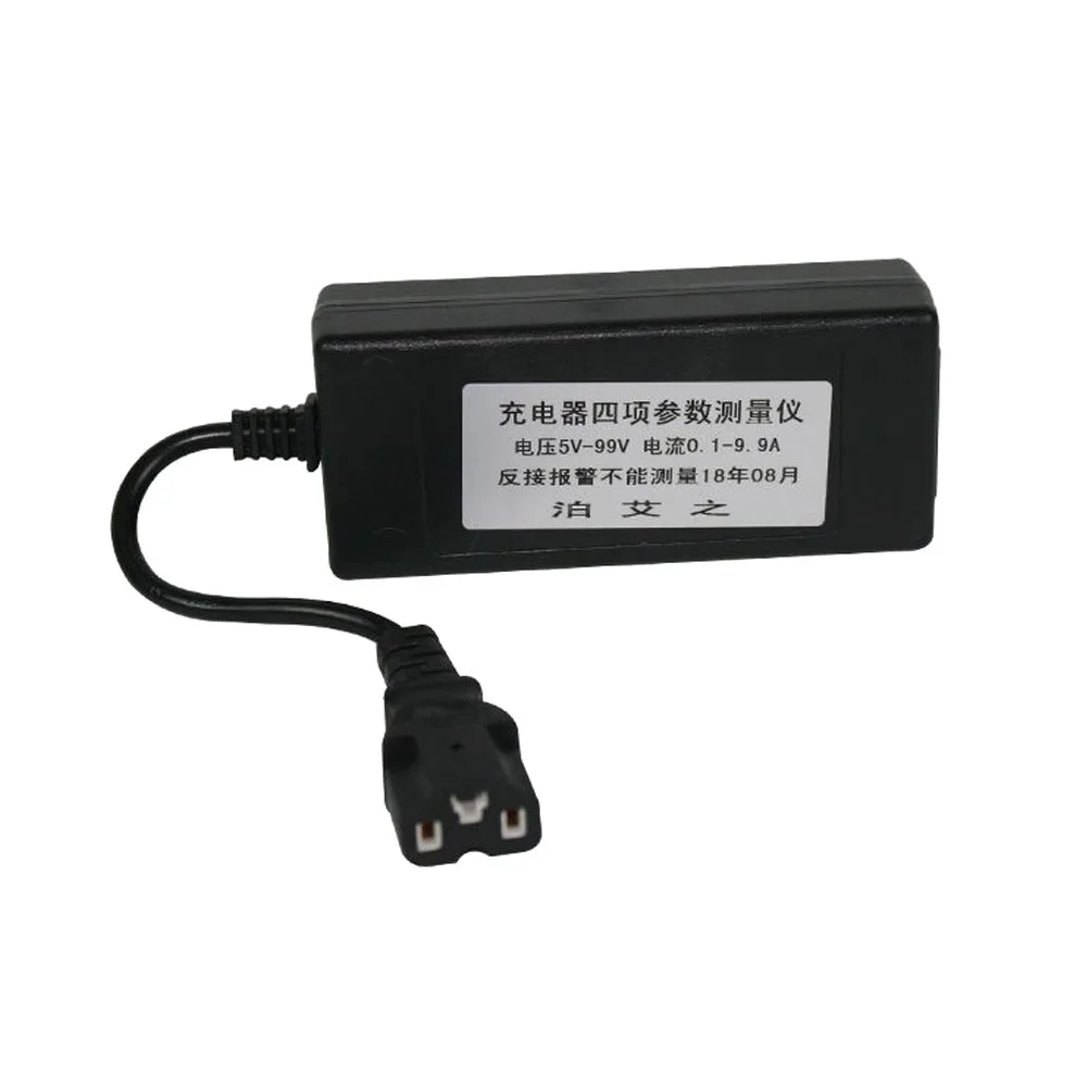 For Charger Battery Lead Acid Gel Agm Lithium DC5V 99V 0.1-9.9A Voltage And Ampere Meter Electric Bike Charging Detector