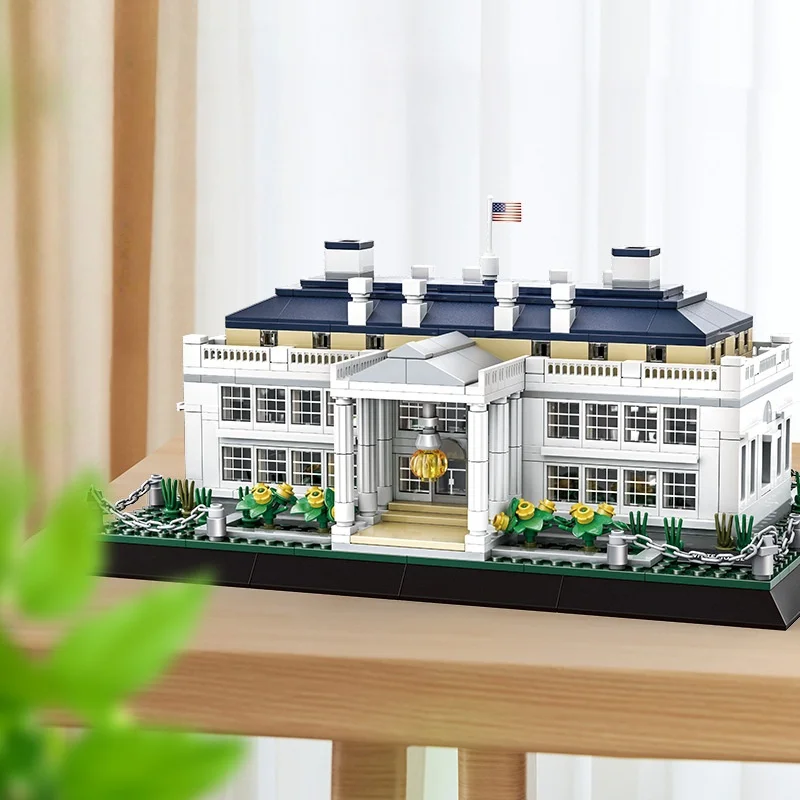 

OUZEY American Capital Building Set, Micro Brick Architecture Model, Historical Construction for Teens