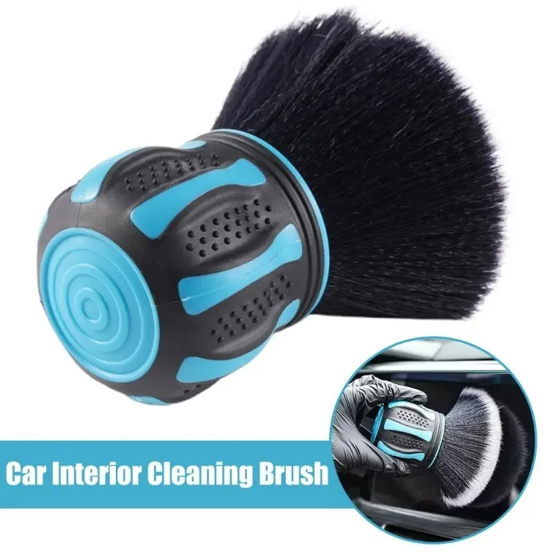 Ultra Soft BristlesCar Detailing Brush,Ergonomic Handle XL Synthetic Brush, Cleaning Dust In Cracks Inside Or Outside Vehicles image 2