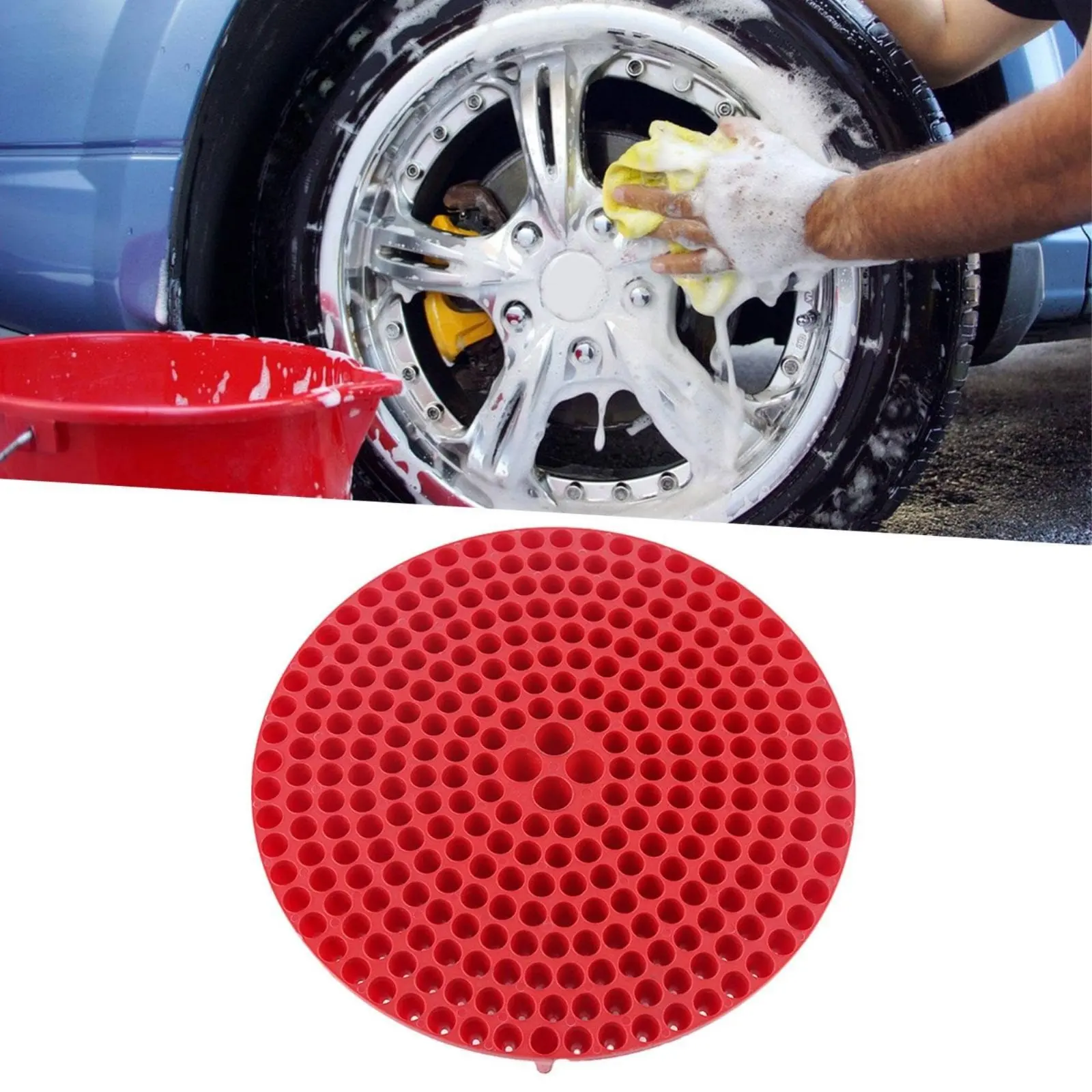 

Automotive Sediment Screen Radial Agitation Mesh Sand Separation Net Automotive Cleaning Tool for Garage