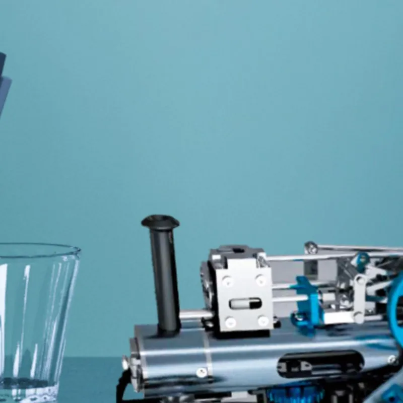 

TECHING Наборы для сборки моделей электромобилей из нержавеющей стали с имитацией пара, подарки для мальчиков TH22207