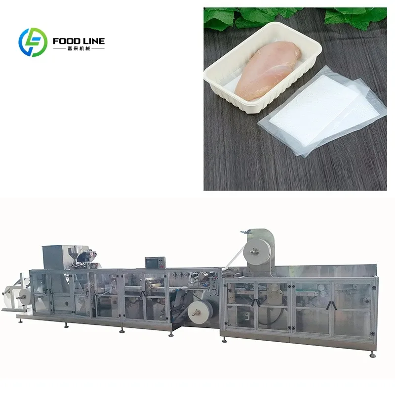 Industrial Customized Food Pad Making Machine PLC Controlled High Speed Absorbent Pad Production for Meat Tray Liners