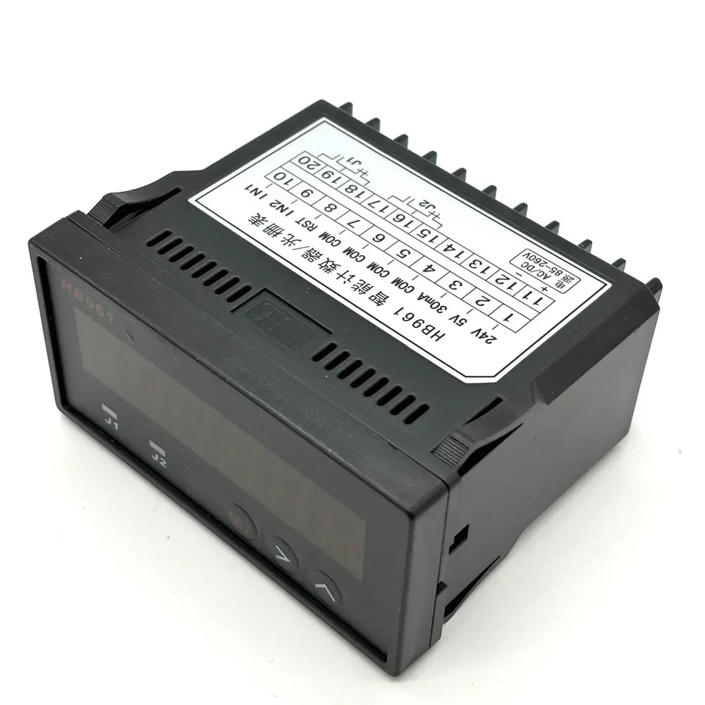 

IN STOCK NEW HB961 Six-Digit Counter/Raster Meter with Plus/Minus Recognition Double Set for Phase Count Product Category Indica