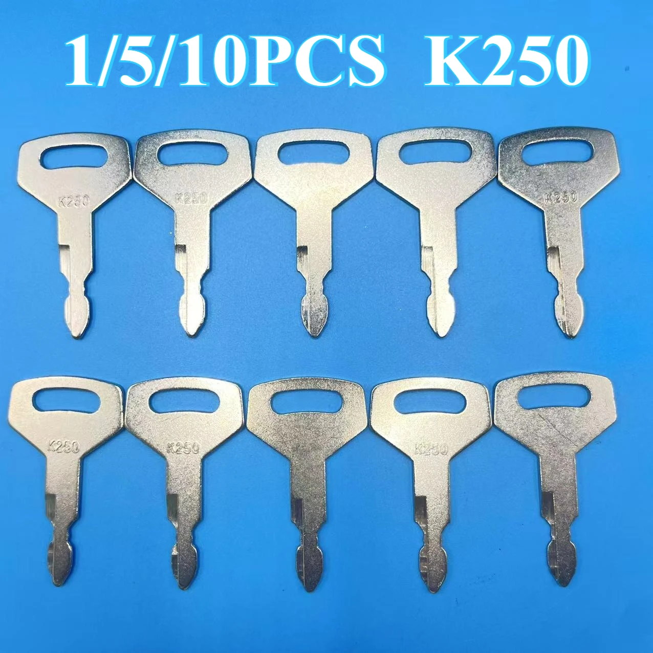 

1/5/10 шт. K250 Ключи зажигания 2420WL2420 3211070170 Совместимы с SK-8 Совместимы с New Holland Совместимы